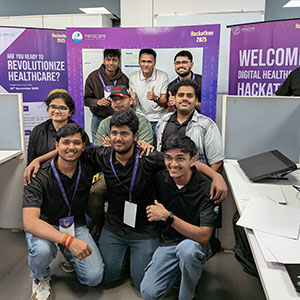 Hackathon 2025, participants group photo