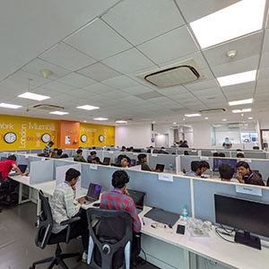 Hackathon 2025, participants at work