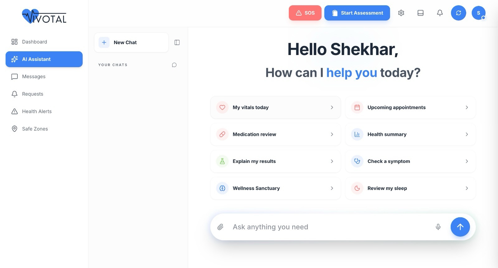 AI health assistant